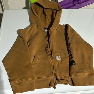 Boys Carhartt Zip Up sweater